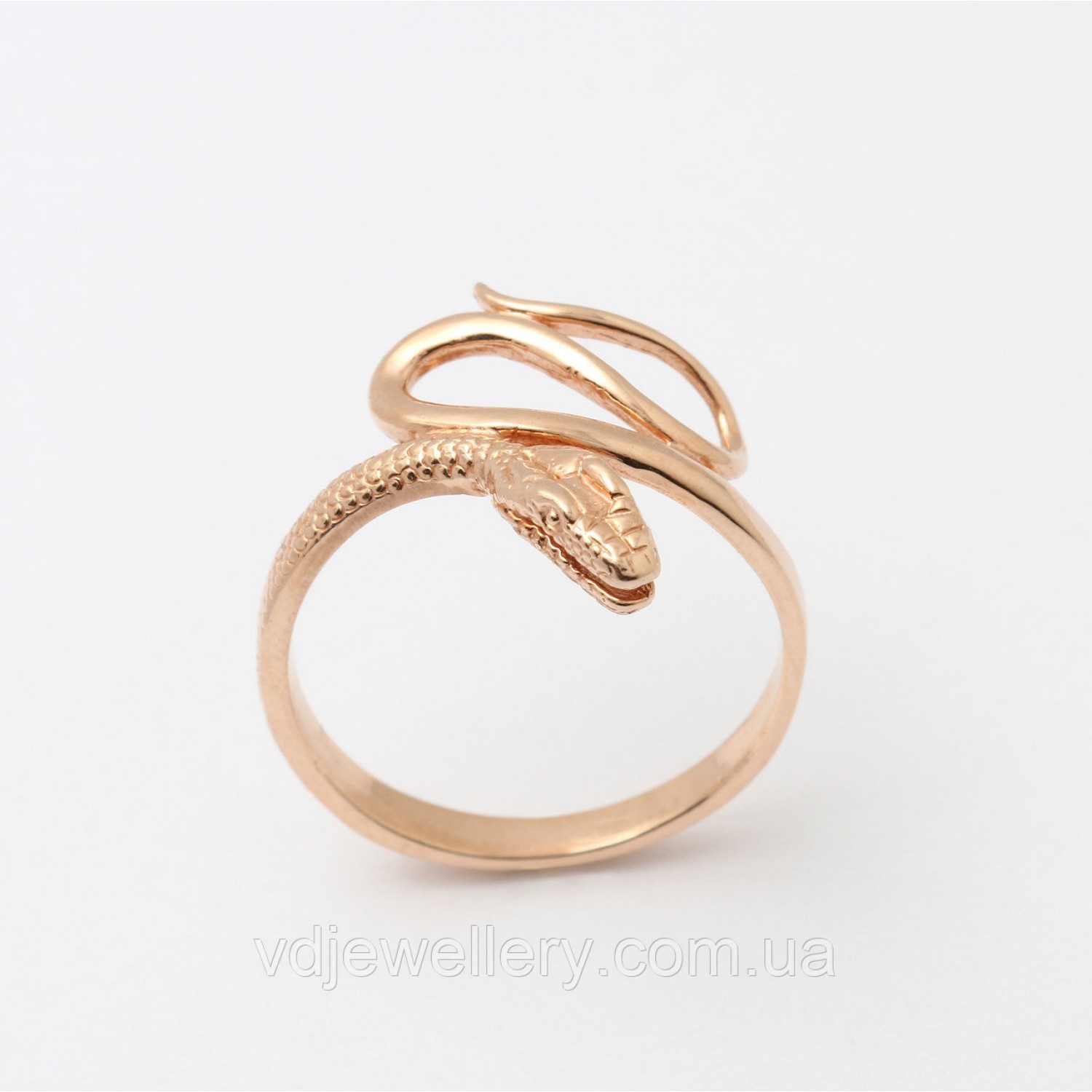 Золотое кольцо "Змея" 2200182