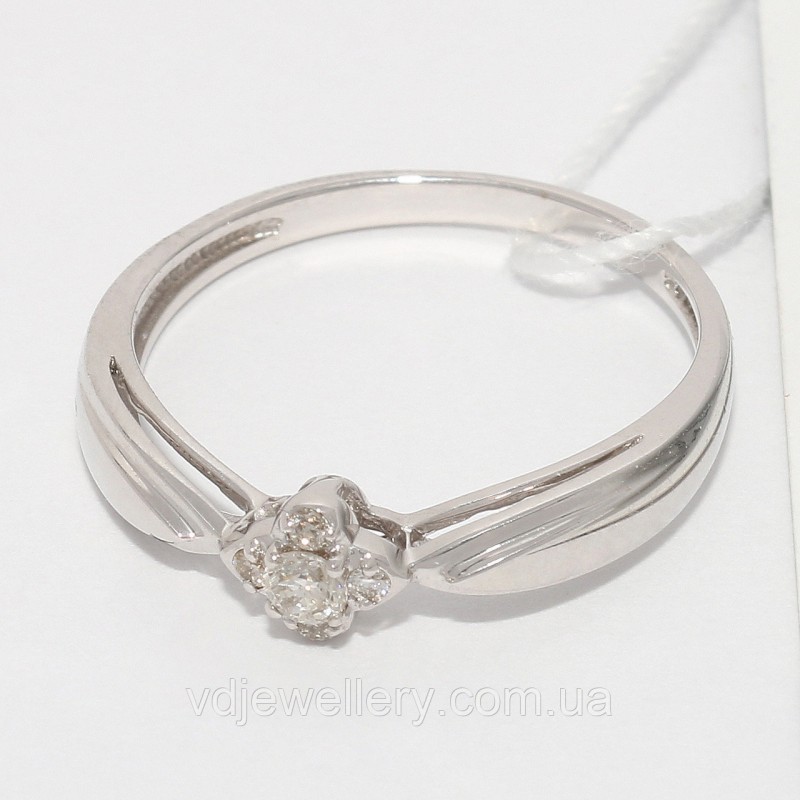 Золотое кольцо с бриллиантами НХК37