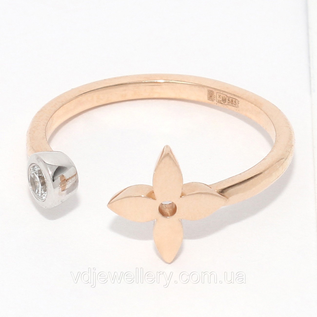 Золотое кольцо Louis Vuitton НХК-23