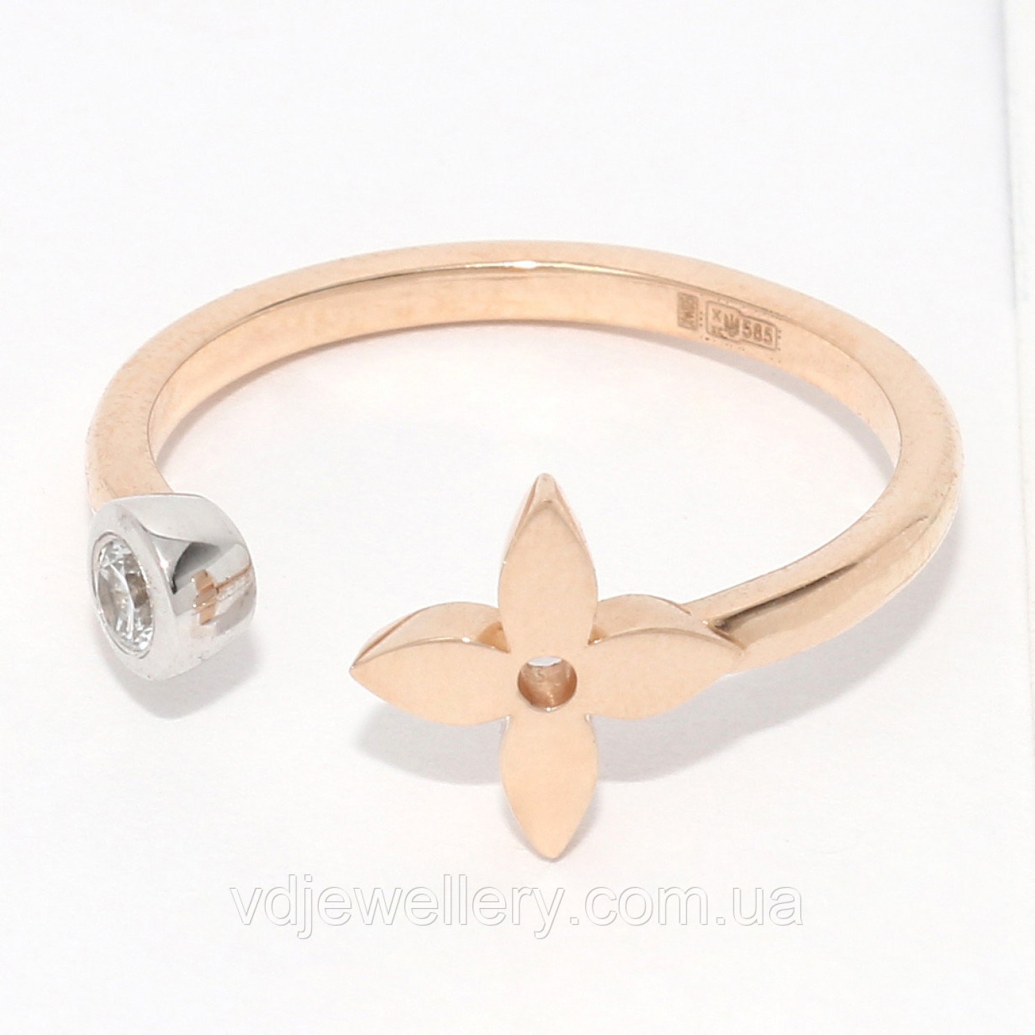 Золотое кольцо Louis Vuitton НХК23