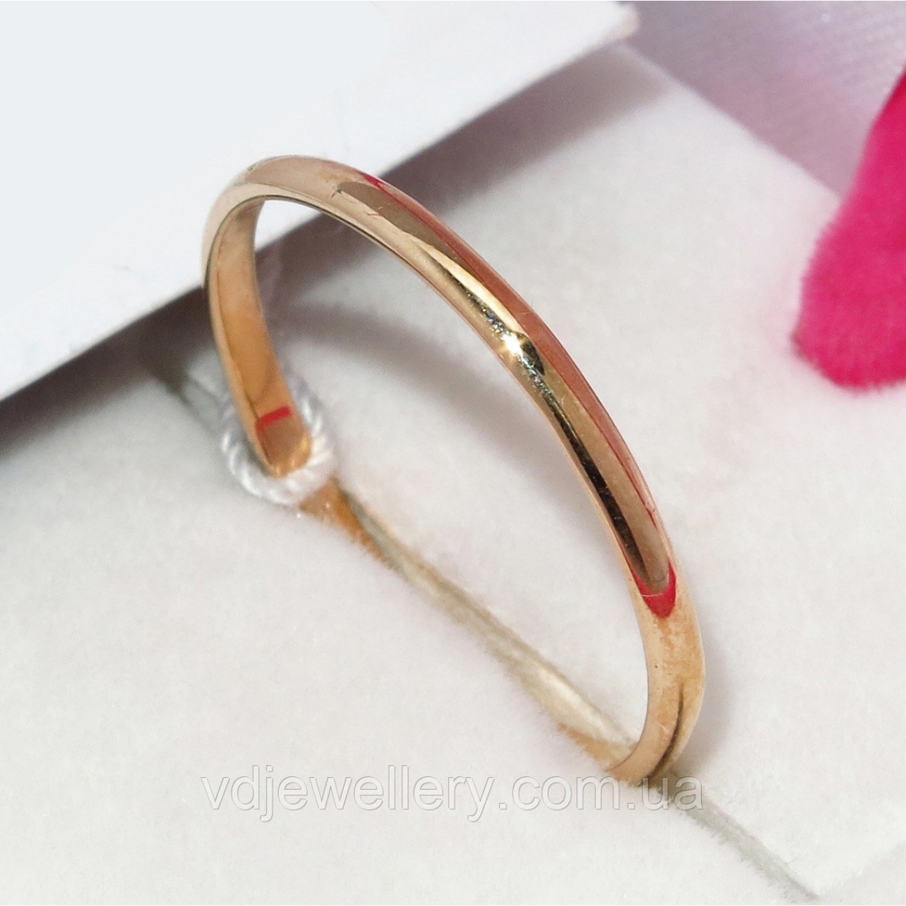 Золотое обручальное кольцо ХОК-10