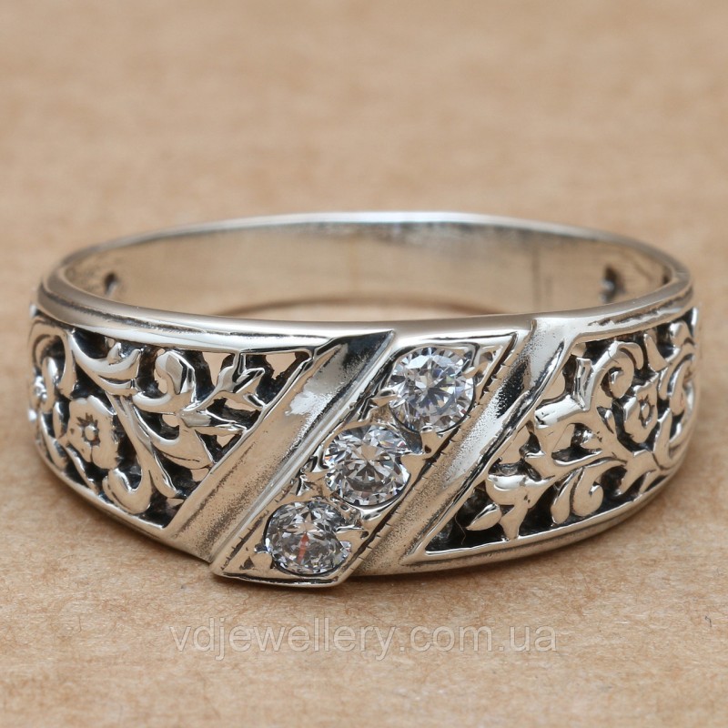 Срібне кільце 395КЮ