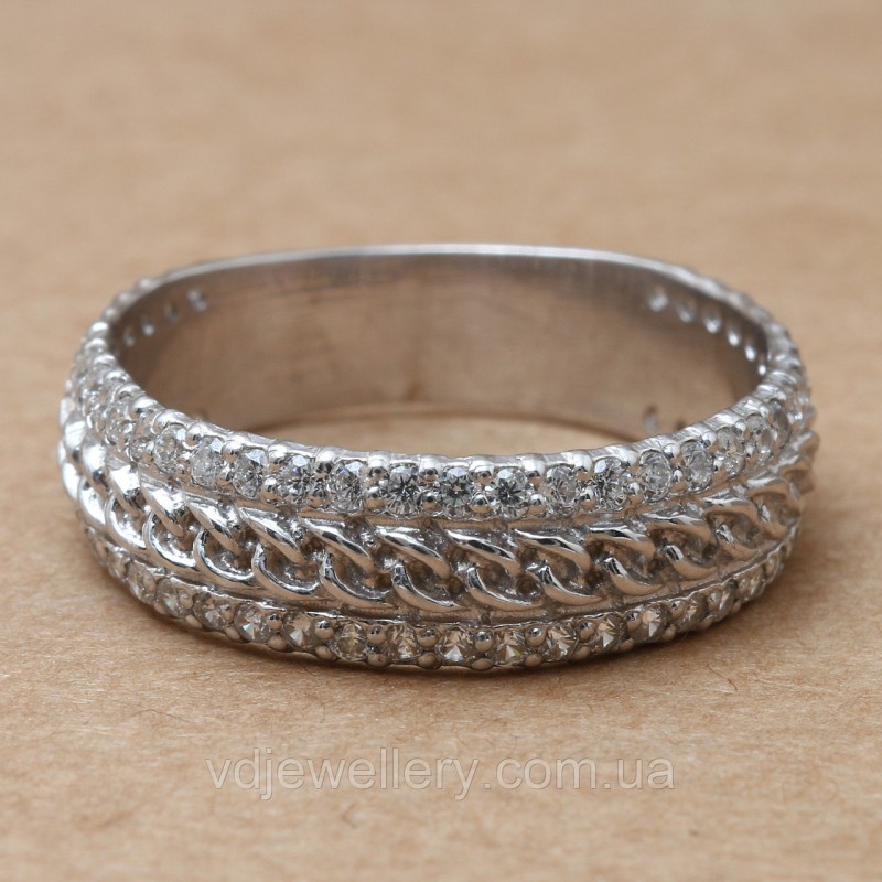 Серебряное кольцо 7КЮ