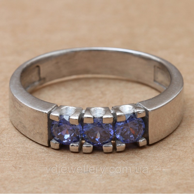 Серебряное кольцо 52КЮ