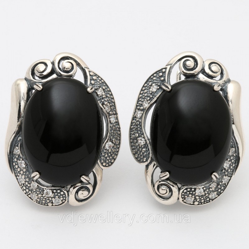 Серебряные серьги 400КН