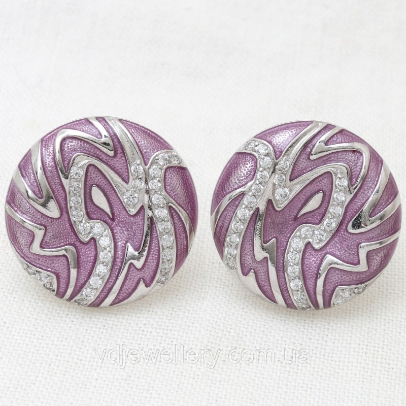 Серебряные серьги СЖХ213