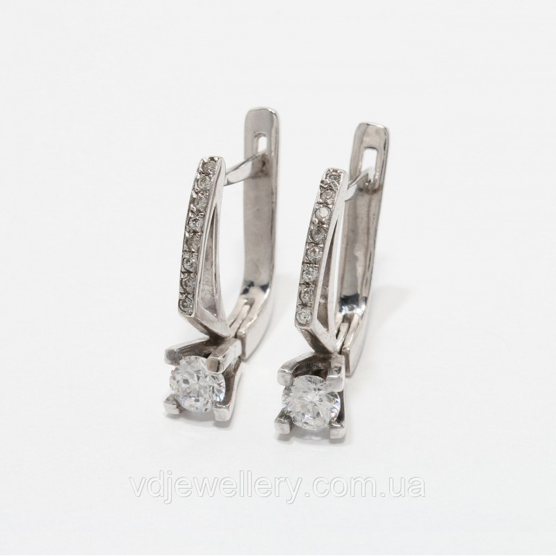 Серебряные серьги 103КН