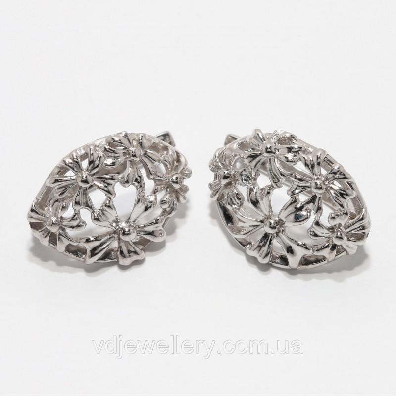 Серебряные серьги 130КН