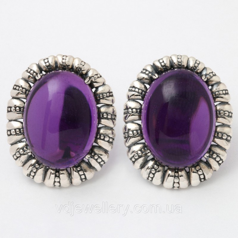 Серебряные серьги 316КН