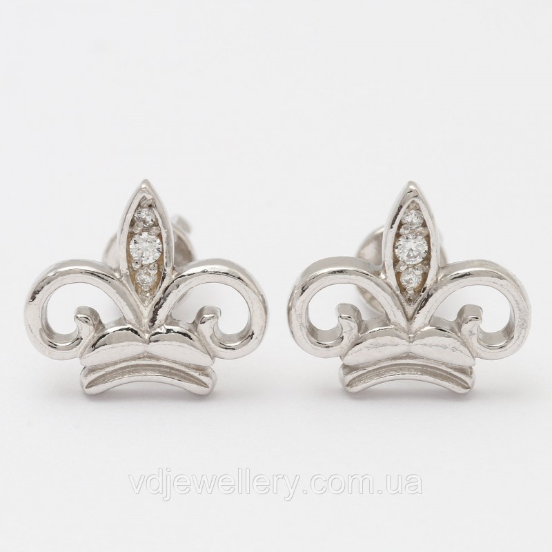 Серебряные серьги СЖХ-121