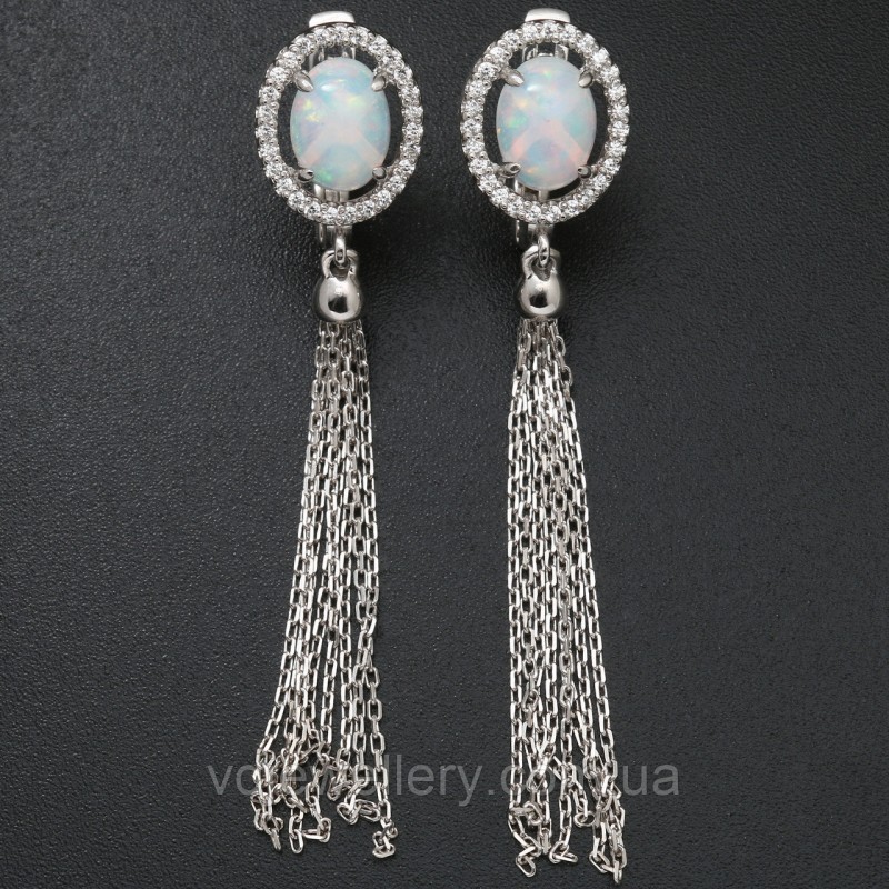 Серебряные серьги СЖХ-174