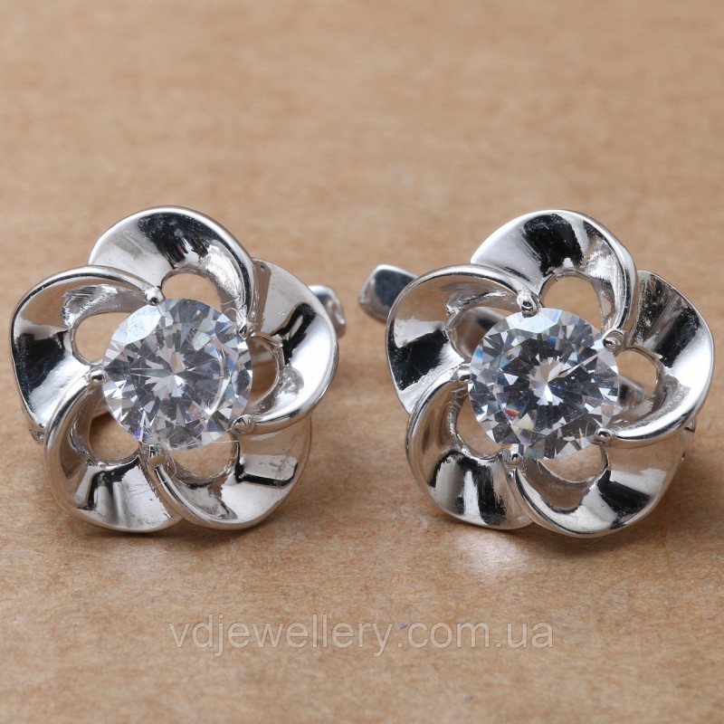 Серебряные серьги 440КН