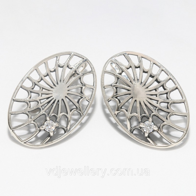 Серебряные серьги 164КН