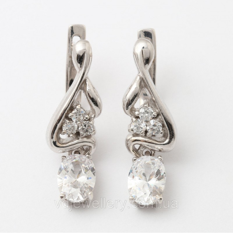 Серебряные серьги 373КН