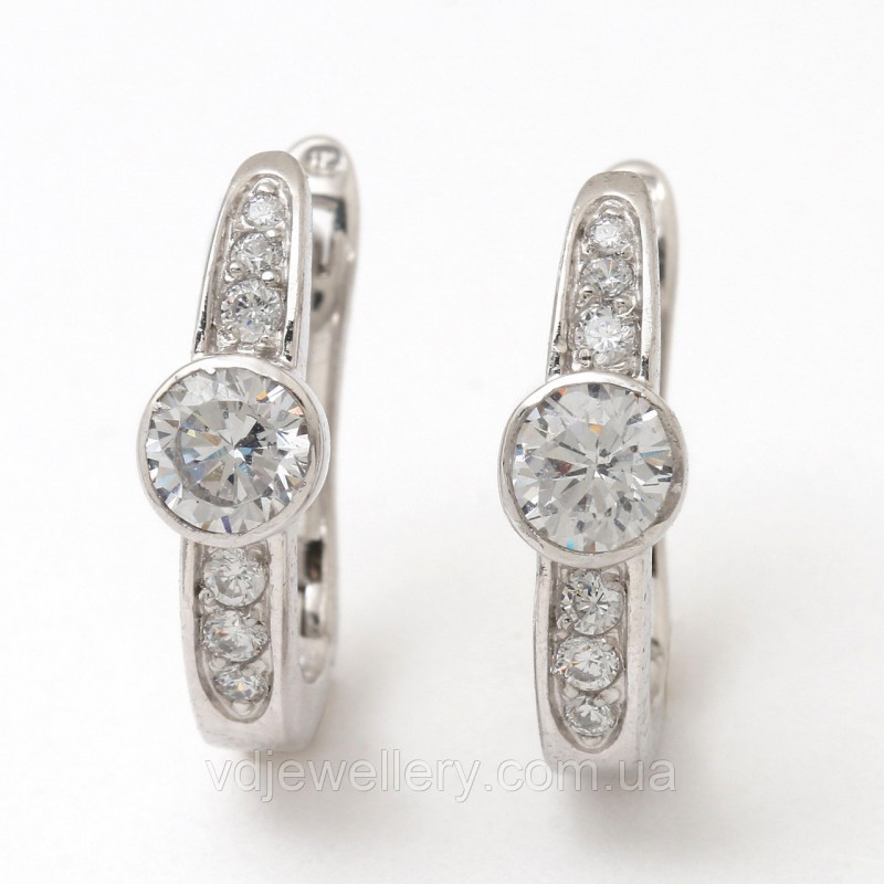 Серебряные серьги СЖХ-204