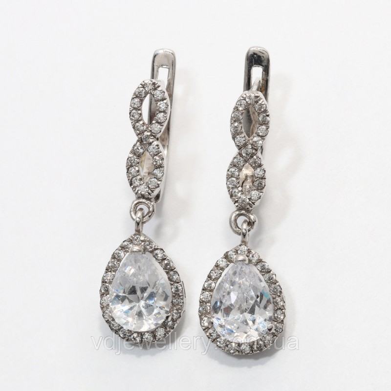 Серебряные серьги 105КН