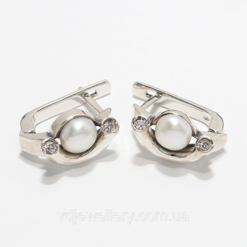 Серебряные серьги 221КН