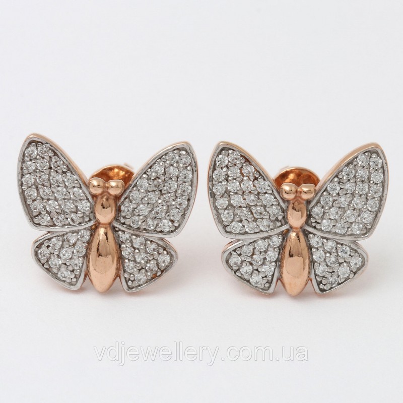 Серебряные серьги СЖХ-107