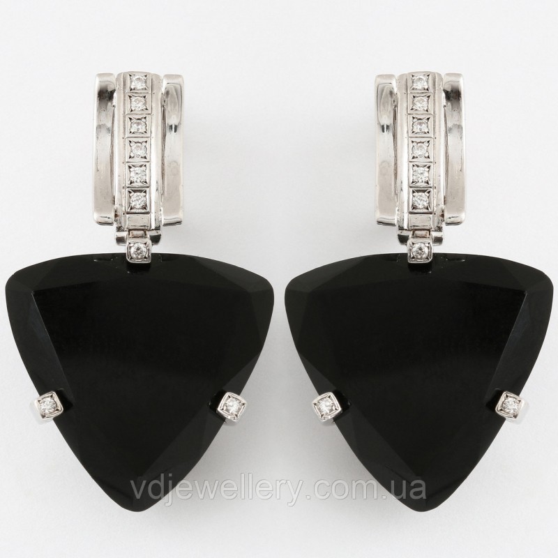 Серебряные серьги 354КН