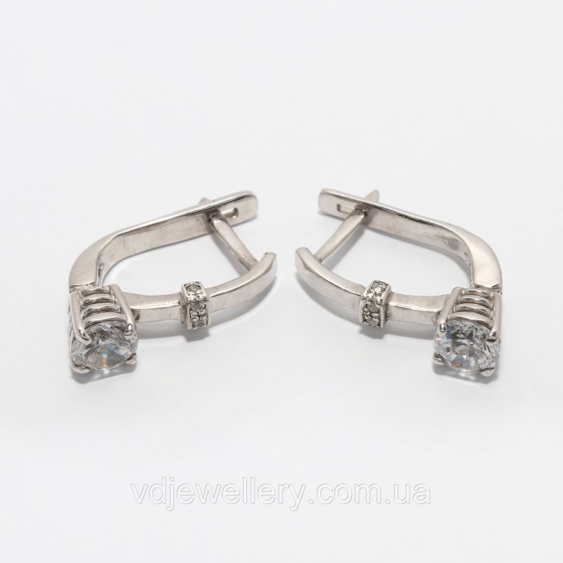Серебряные серьги 106КН