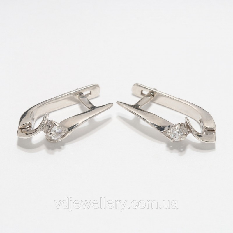 Серебряные серьги 156КН