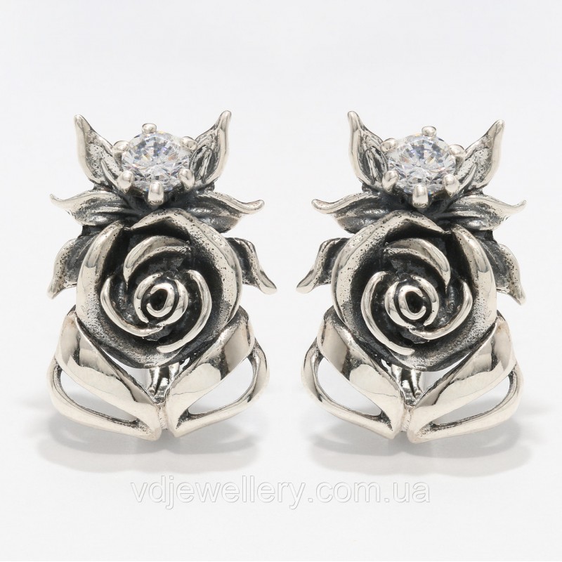 Серебряные серьги 195КН