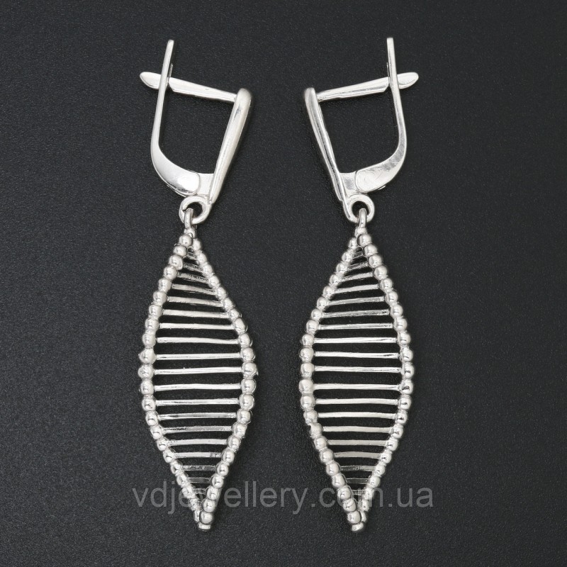 Серебряные серьги 304КН