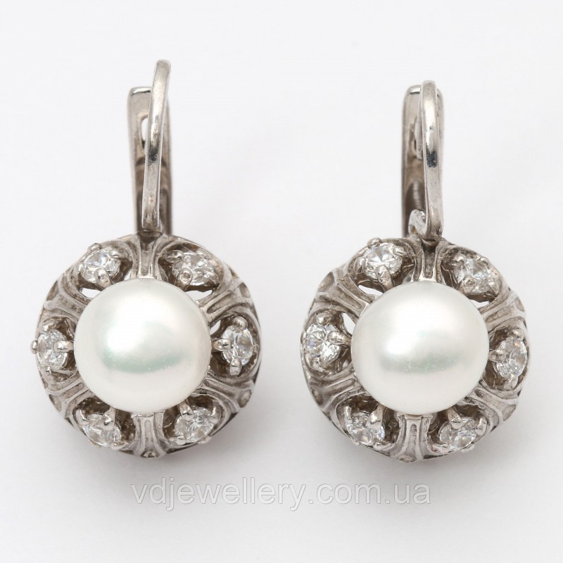 Серебряные серьги 367КН