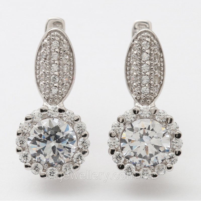 Серебряные серьги СЖХ-147