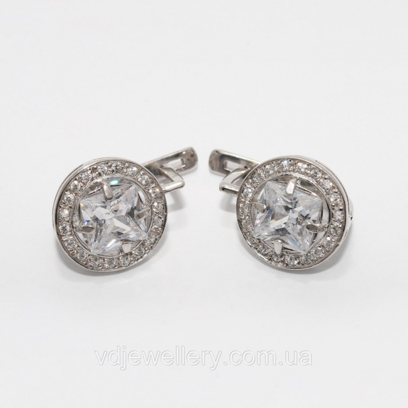 Серебряные серьги 77КН