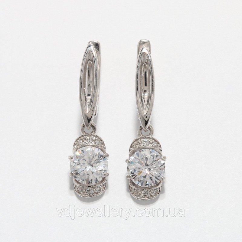 Серебряные серьги 134КН