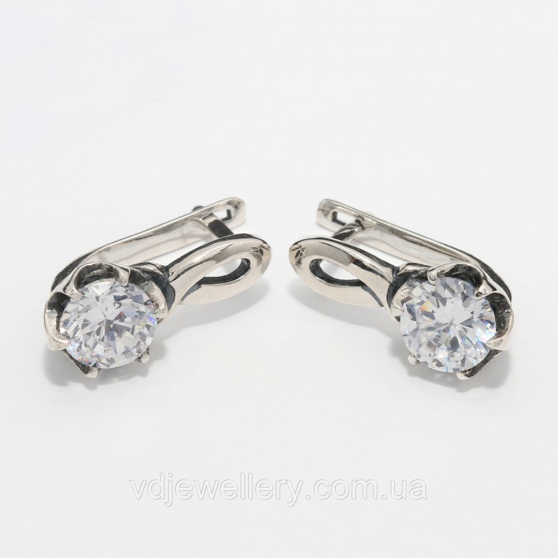 Серебряные серьги 157КН