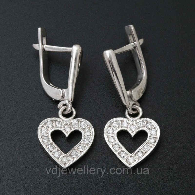 Серебряные серьги 305КН