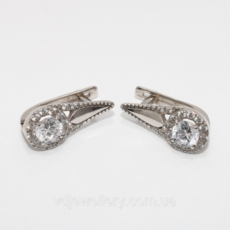 Серебряные серьги 78КН