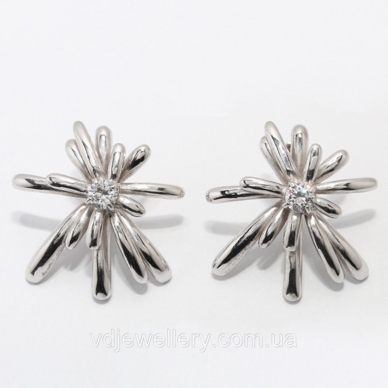 Серебряные серьги 116КН