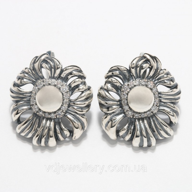 Серебряные серьги 206КН