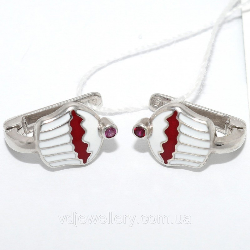 Серебряные серьги СЖХ-33