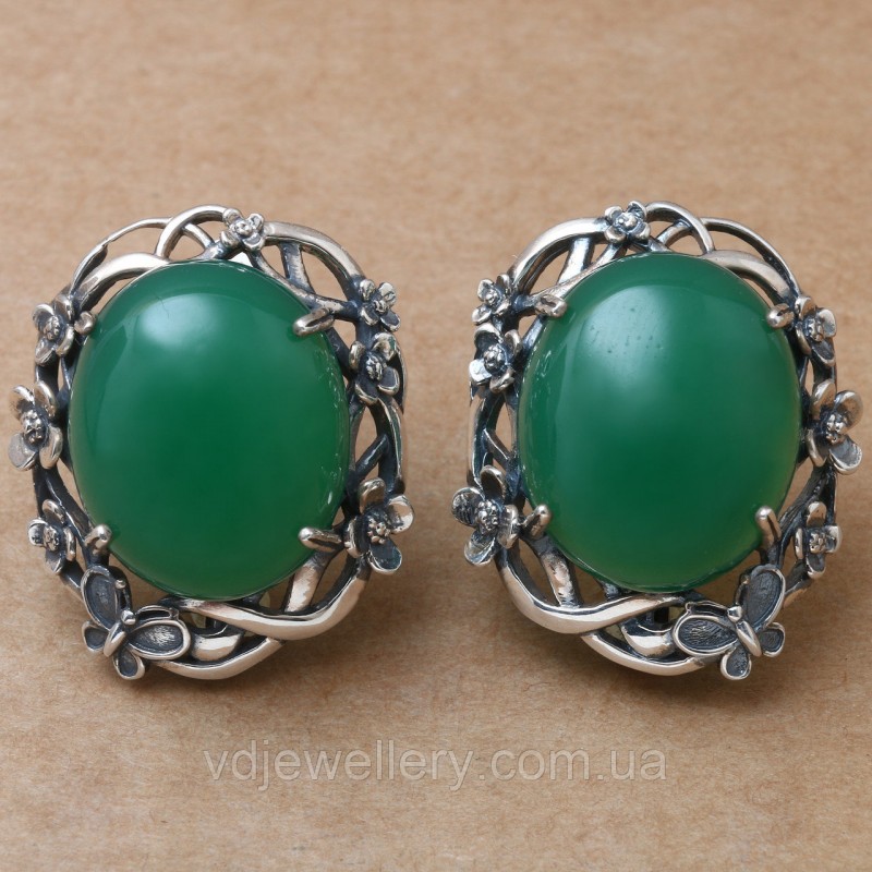 Срібні сережки 424кн