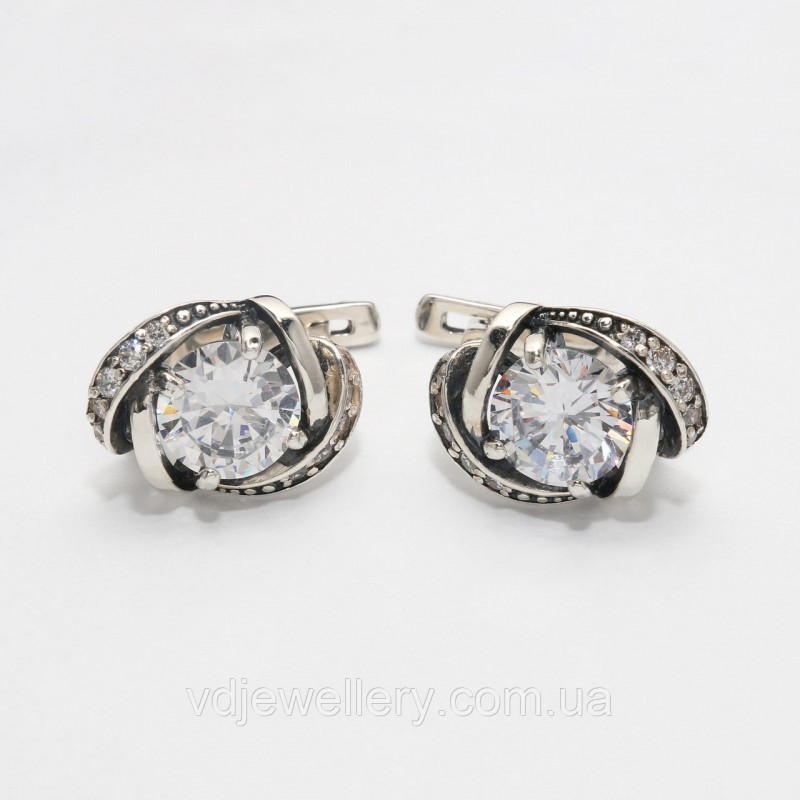 Серебряные серьги 151КН