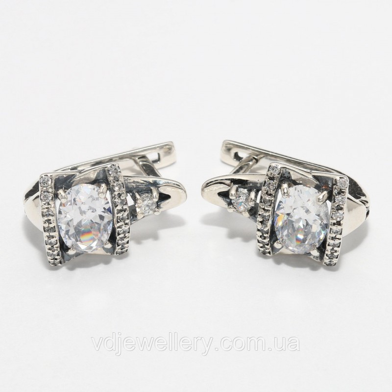 Серебряные серьги 169КН