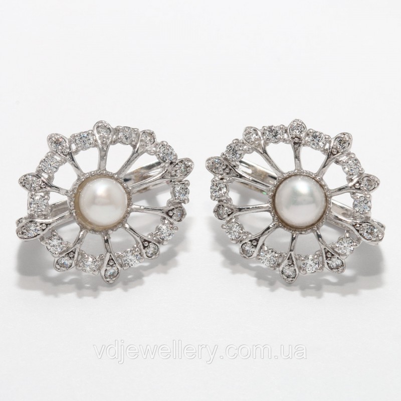 Серебряные серьги 189КН