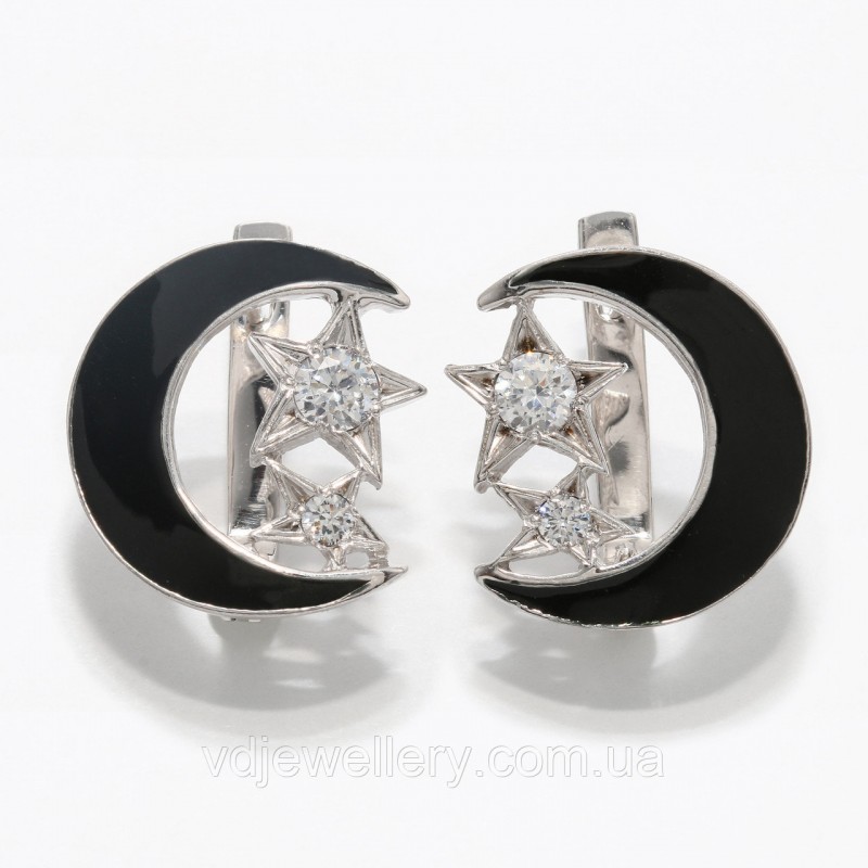 Серебряные серьги 217КН
