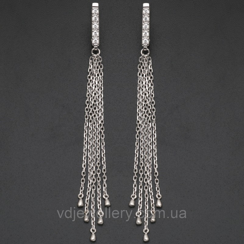 Срібні сережки 369кн