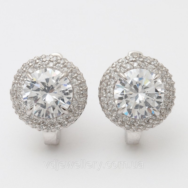 Серебряные серьги СЖХ-171