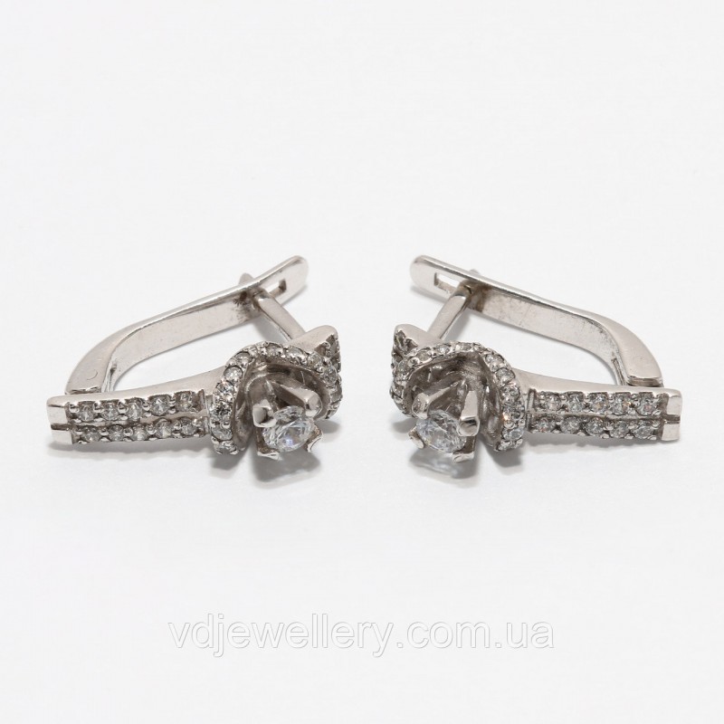 Серебряные серьги 128КН