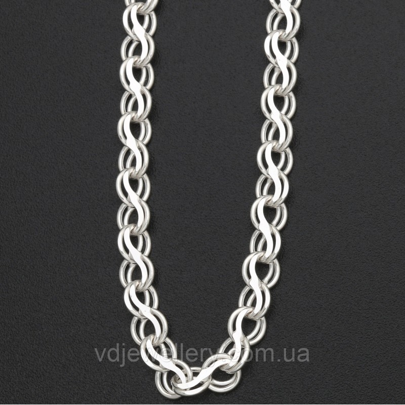 Серебряная цепочка ех36