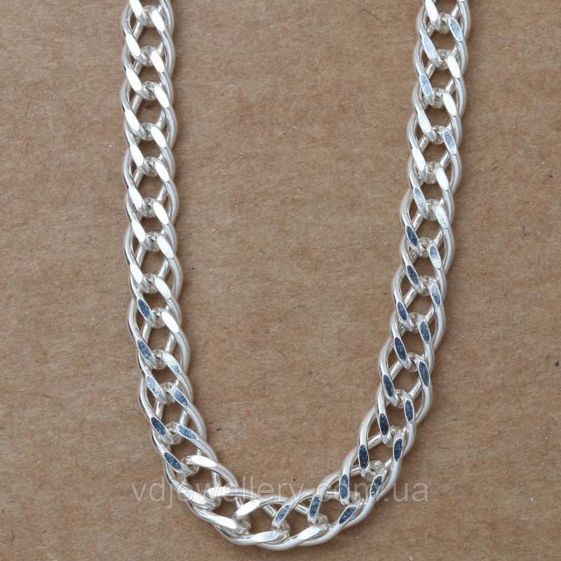 Серебряная цепочка "Ромб" ех12