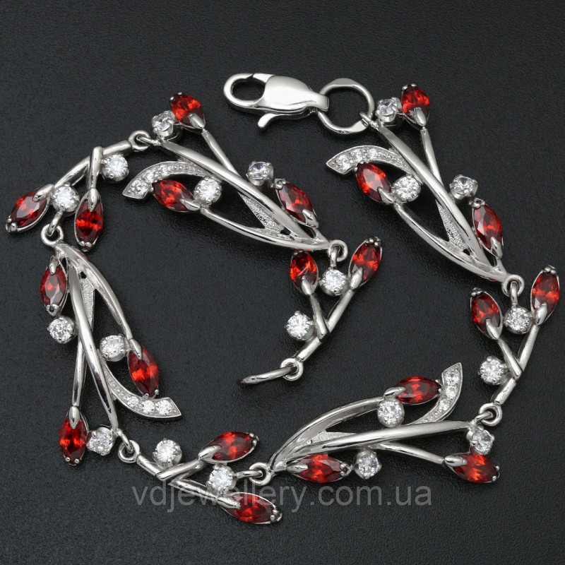 Серебряный браслет 76ЦФ