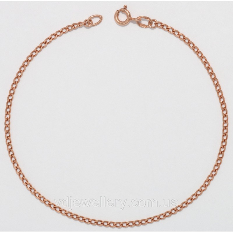 Серебряный браслет с позолотой БХН-35