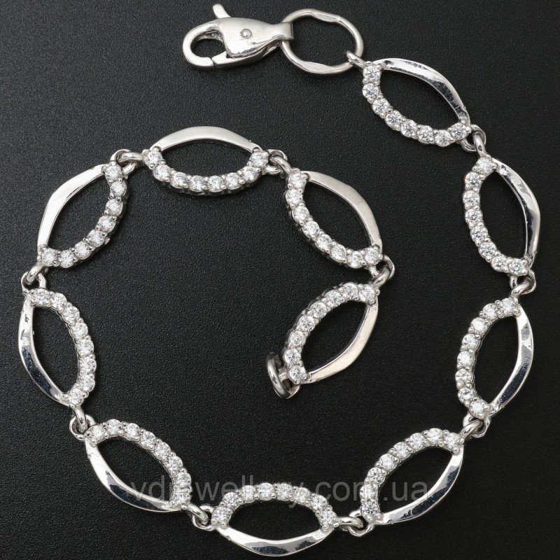 Серебряный браслет 60ЦФ